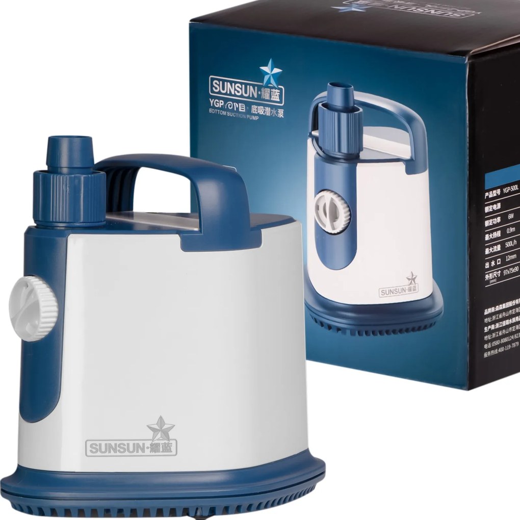 Vízpumpa 3500L H Alacsony Merülés Tömlővel Erős Energiatakarékos 90W