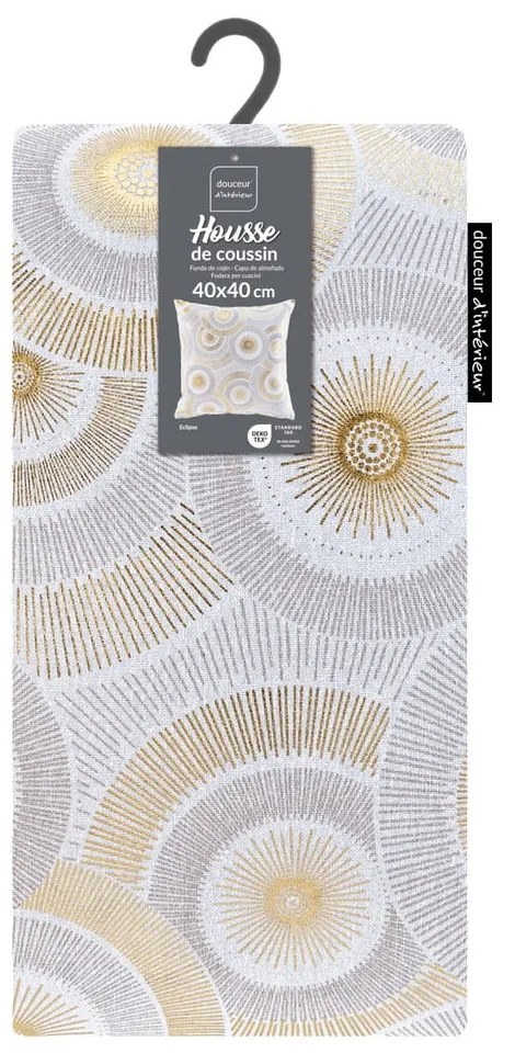 Pamut párnahuzat 40x40 cm Eclipse – douceur d'intérieur