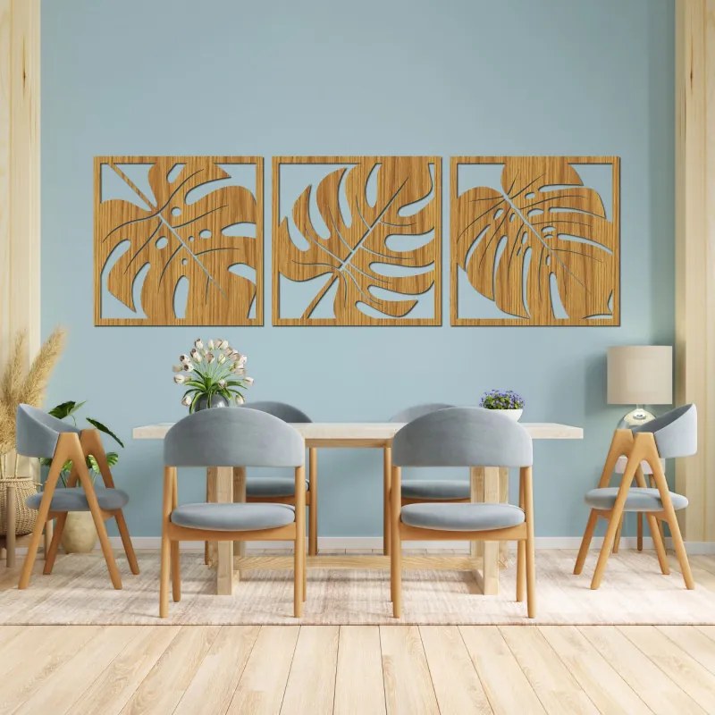 Természetes monstera faldekoráció | SELERE