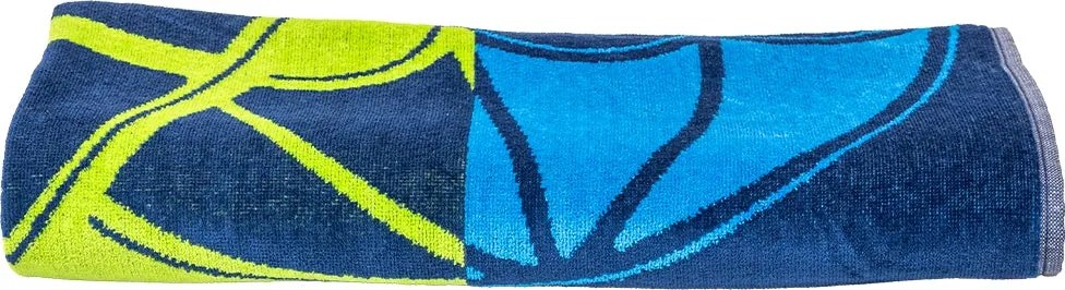 BALATON Strandtörölköző kék-zöld 2024 160x86cm