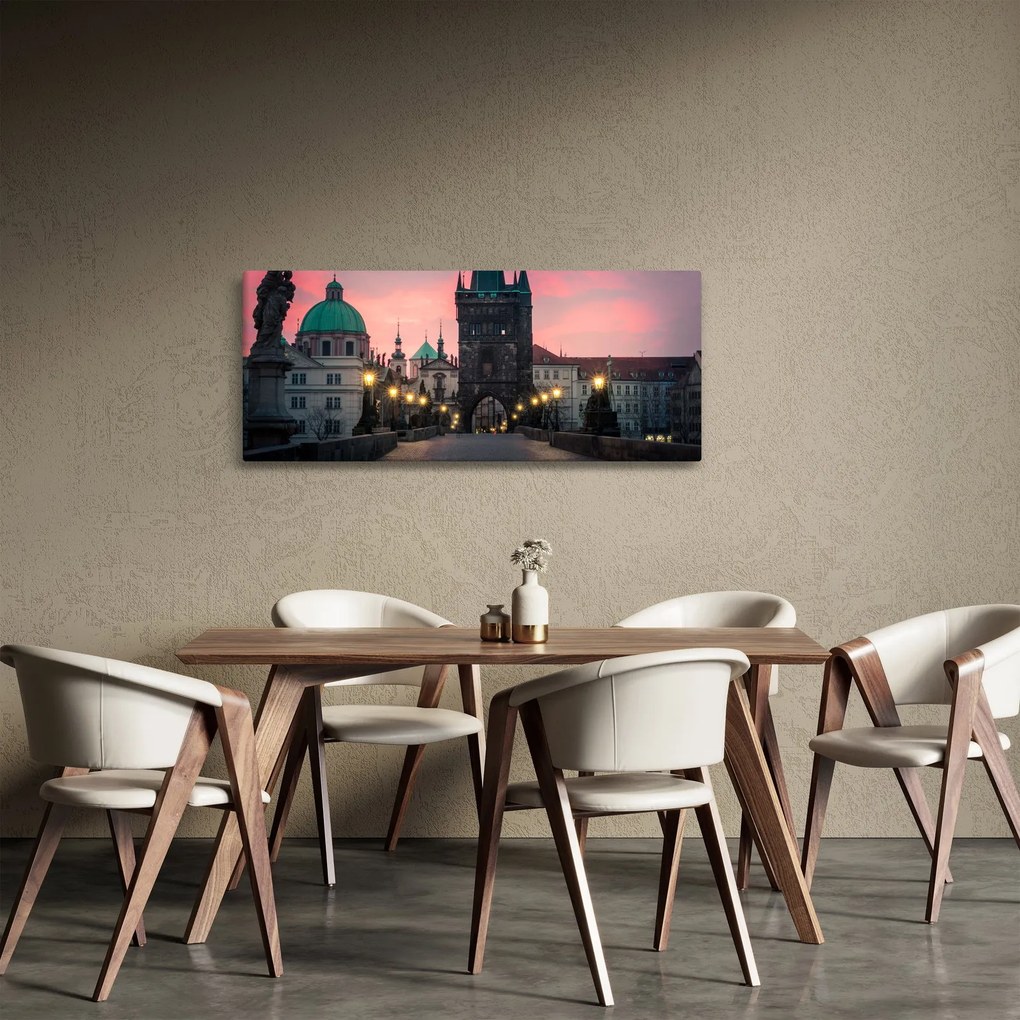 Kép - A Károly hídon (120x50 cm)