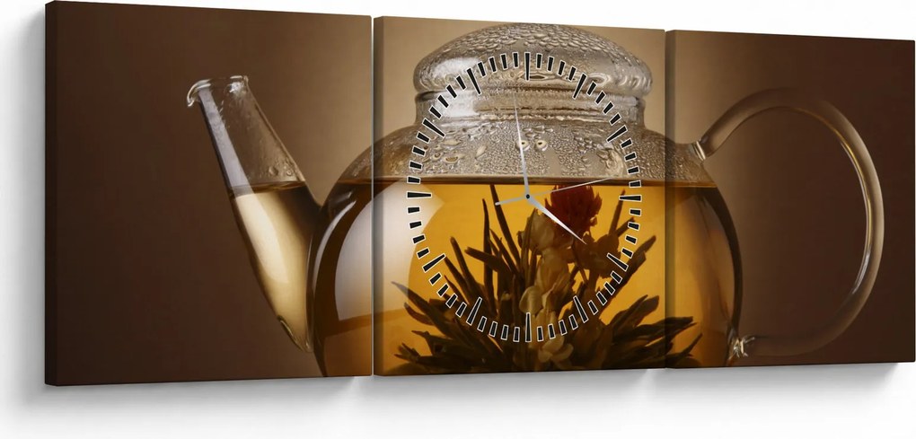Kép - Tea ötkor (órával) (90x30 cm)