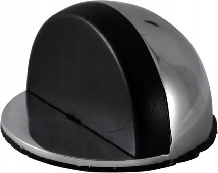 Ütköző ajtóütköző króm Ø44 öntapadós – fúrás nélkül