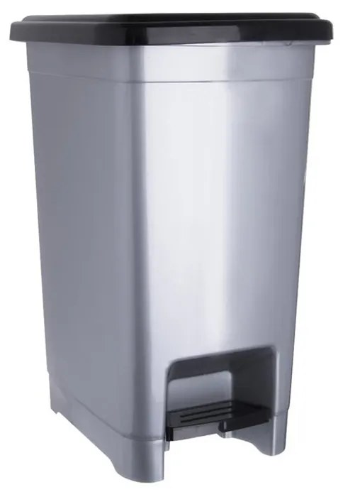 Orion Slim pedálos szemetes kosár, 15 l, 15 l