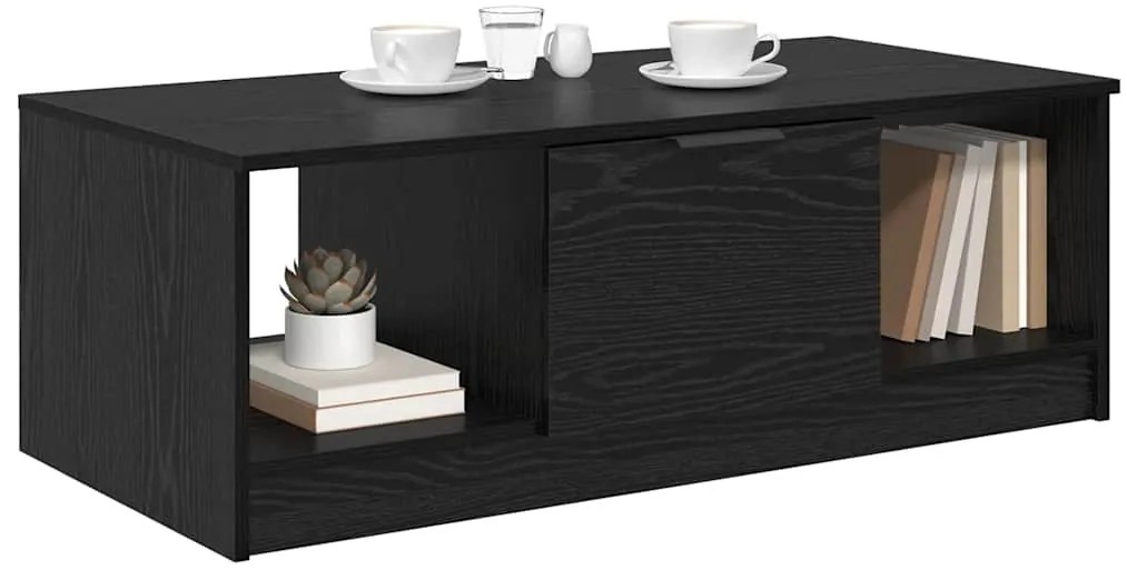 Dohányzóasztal Musta tammi 100 x 50 x 36 cm Faanyag