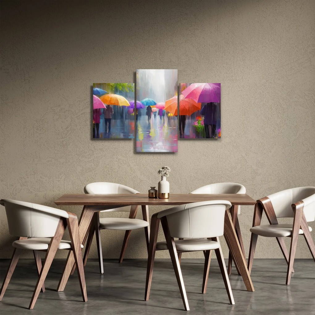Kép - Esős nap (90x60 cm)