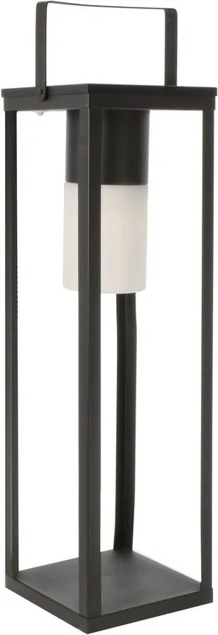 Fekete napelemes-USB LED lámpás (magasság 75 cm) Solar – Bizzotto