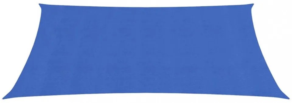 kék HDPE napvitorla 160 g/m² 2,5 x 4,5 m