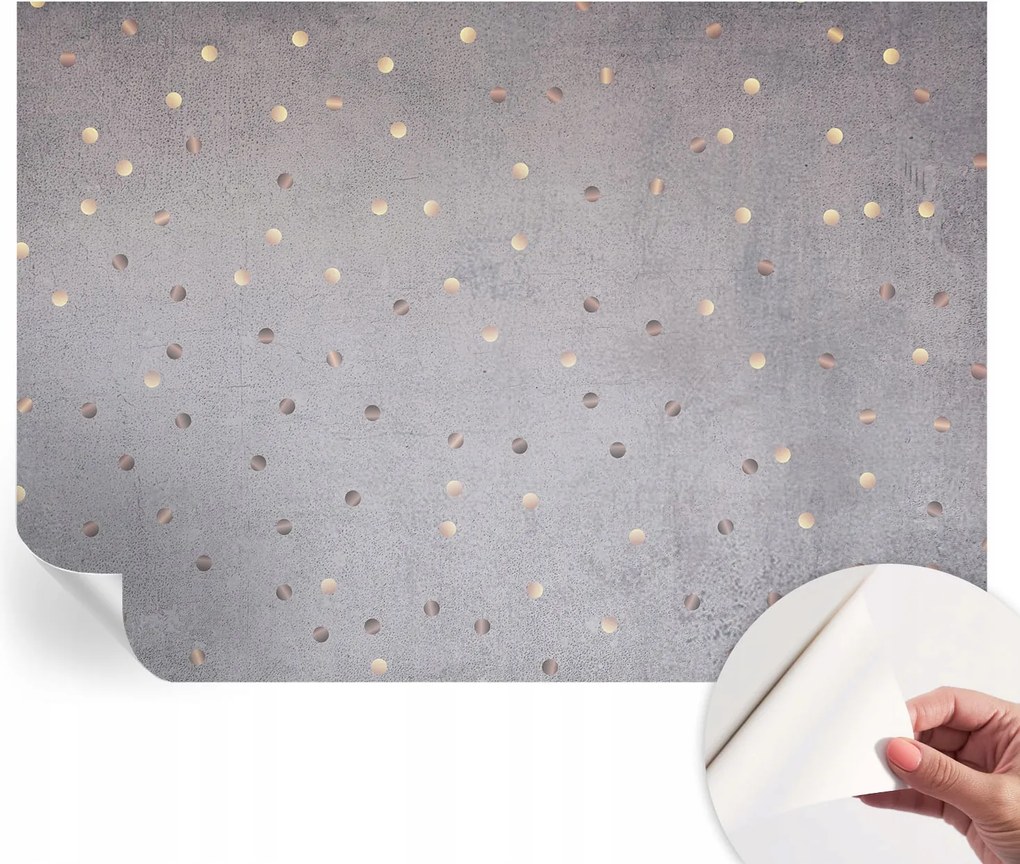 Dekoratív öntapadós tapéta Divatos minták Szimmetrikus pöttyök 312x219