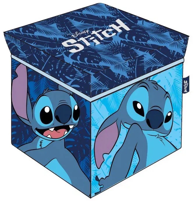 Disney Lilo és Stitch, A csillagkutya Cool Skate játéktároló 30×30×30 cm