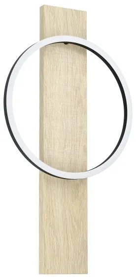 Eglo 901715 - LED Fali lámpa BOYAL LED/12W/230V 3000K bézs/fekete