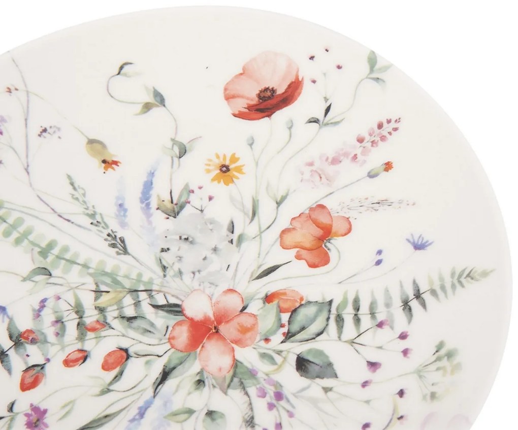 Orion porcelán desszert tál, mák, átmérő 20,5 cm