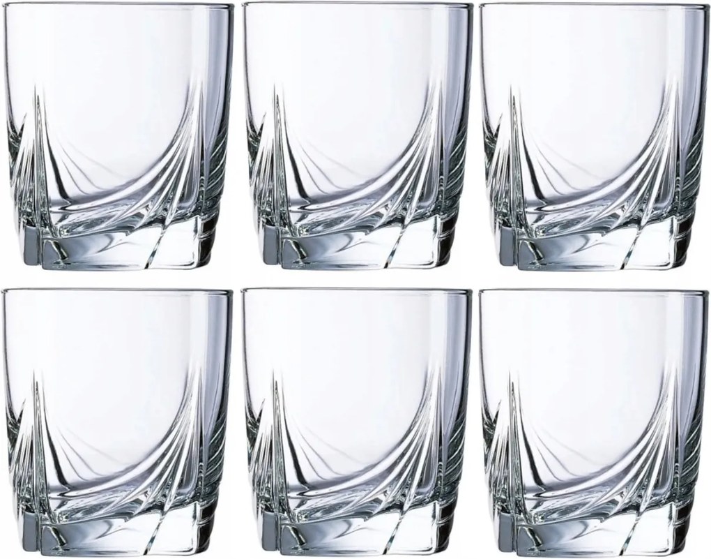 Luminarc Ascot 6 Alacsony Pohár Wshiky 300ML