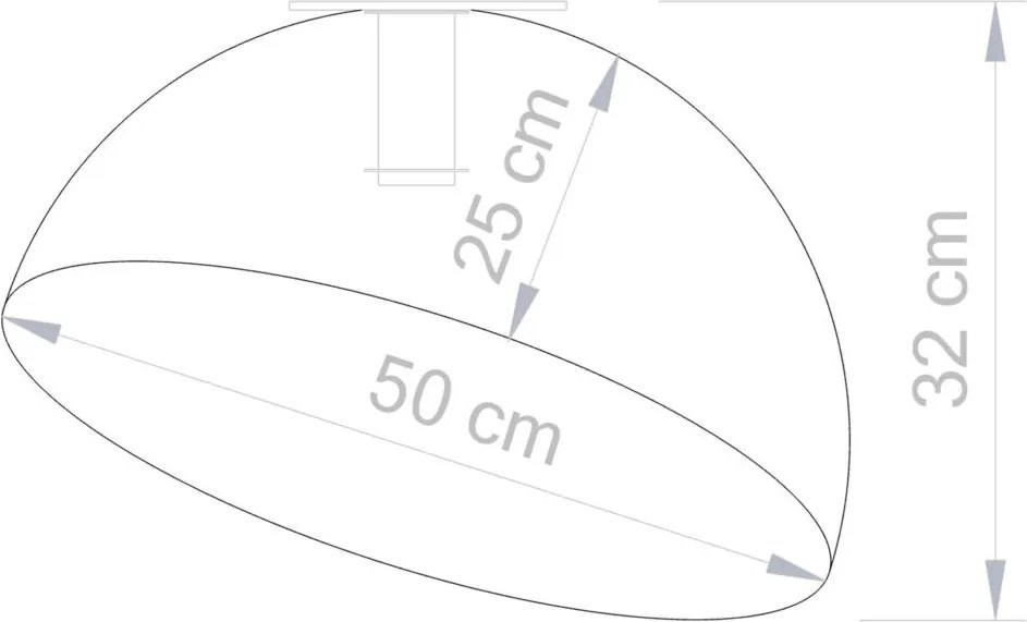 Mennyezeti Lámpa Ezüst SFERA SIGMA 32457