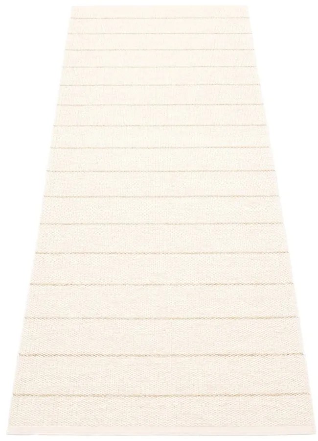 Krémszínű kültéri-beltéri futószőnyeg 70x180 cm Carl Vanilla – Pappelina