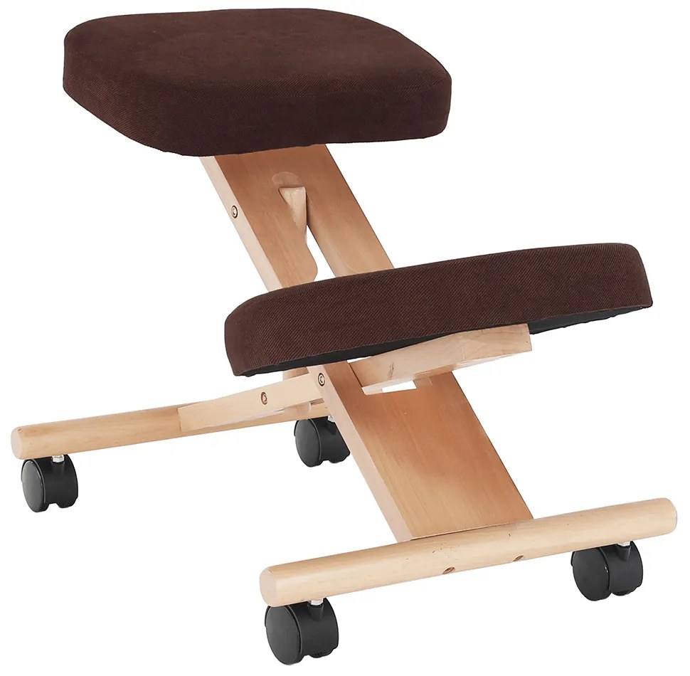 Zondo Ergonomikus térdeplőszék Florentina (barna + bükk). 1028726