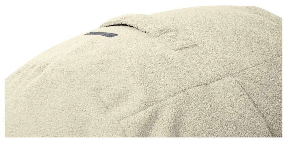 Barna buklé babzsákfotel Roll 105 – SLOWDOWN