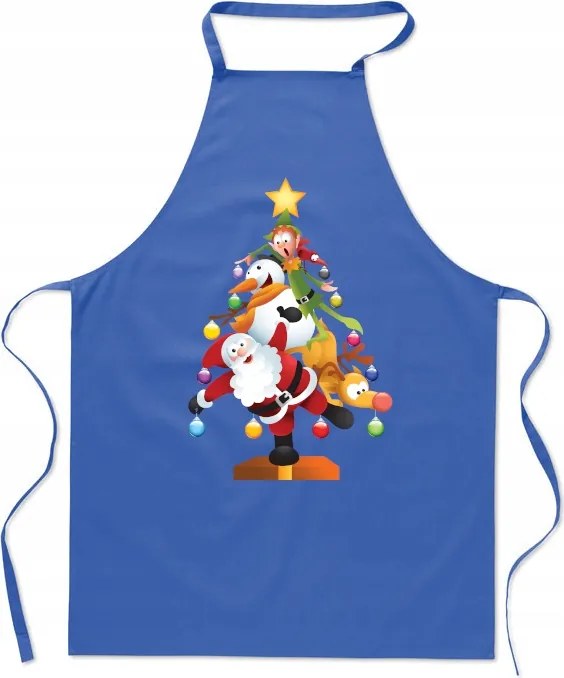 Konyhai kötény Karácsonyi ajándék Mikulás Rénszarvas