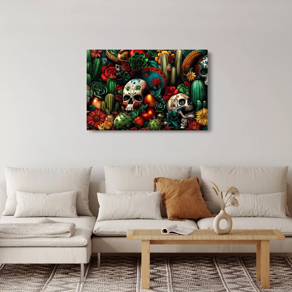 Kép - Mexikói koncepció (90x60 cm)