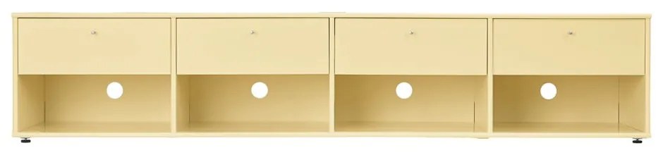 Világossárga TV-állvány 214x45 cm Mistral – Hammel Furniture