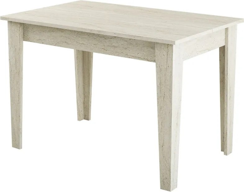 Kiev étkezőasztal, travertin, 110 cm