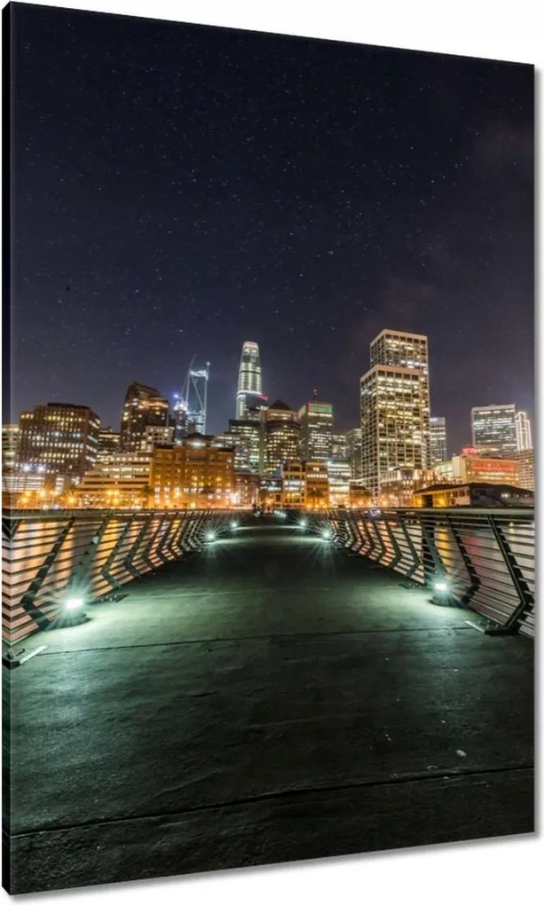 Festmények 70x100 Városi táj Kilátás