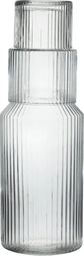 Üvegpalack pohárként használható kupakkal 1000 ml
