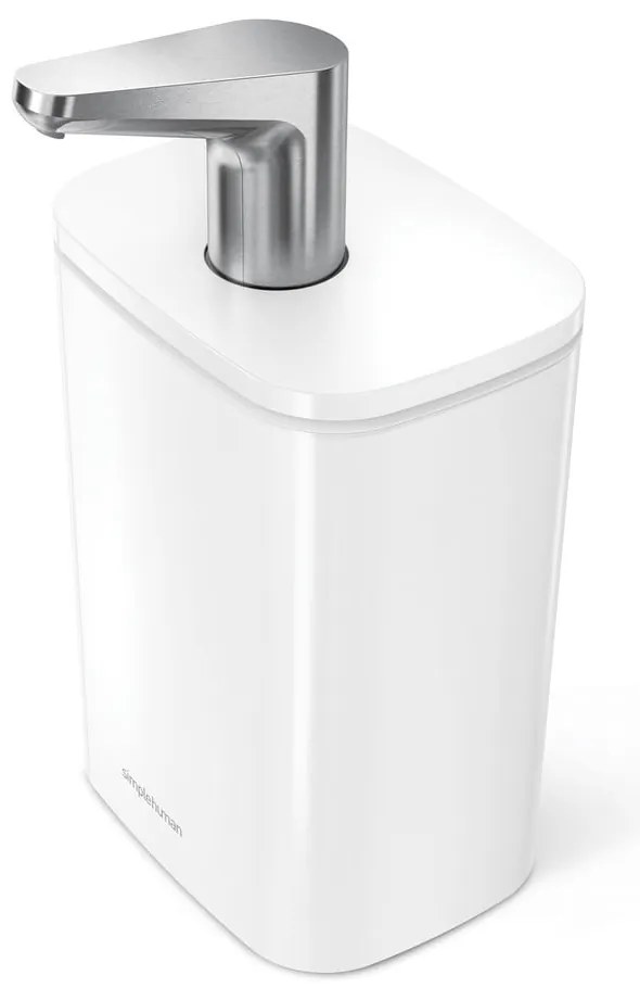 Fehér acél szappanadagoló 473 ml Pulse – simplehuman