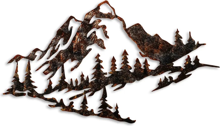 Mountain fém fali dekoráció, 70 cm – TR891TNL2431