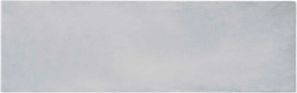 vidaXL Csúszásgátló Műnyúl Szőnyeg Olite Szürke 80 x 250 cm Poliészter