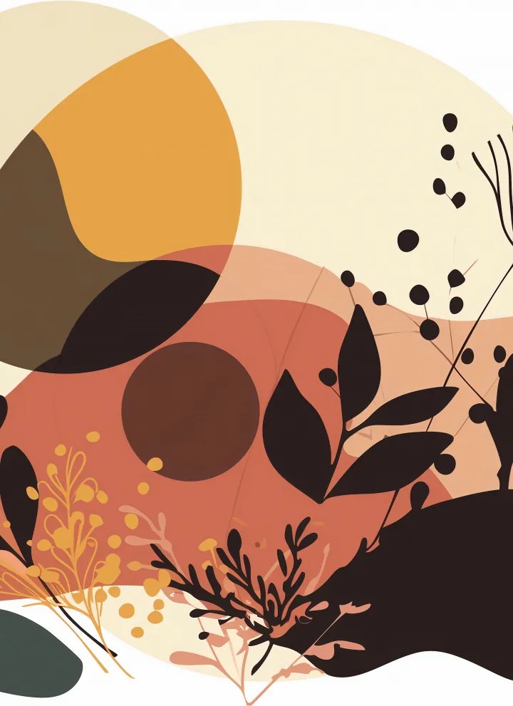 Poszter 67,5x100cm Naplemente a kertben