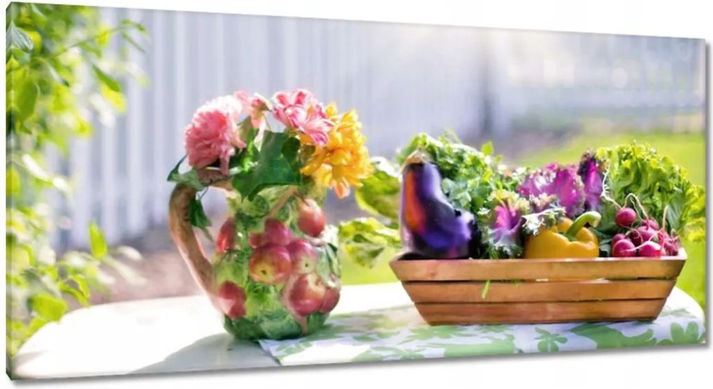 Képek 115x55 Zöldségek a serpenyőben