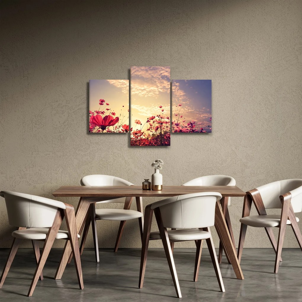 Kép - Rét virágokkal (90x60 cm)
