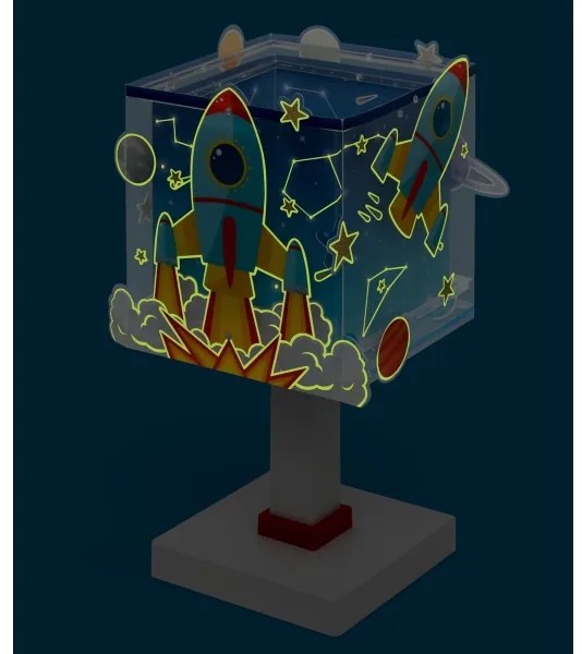 Dalber 63351N - LED gyermeklámpa ROCKET 1xG4/4W/230V többszínű