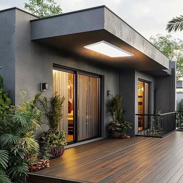 Brilagi-LED Fényerőszabályozható fürdőszobai lámpatest FRAME SMART LED/96W/230V IP44 fehér + távvezérlő