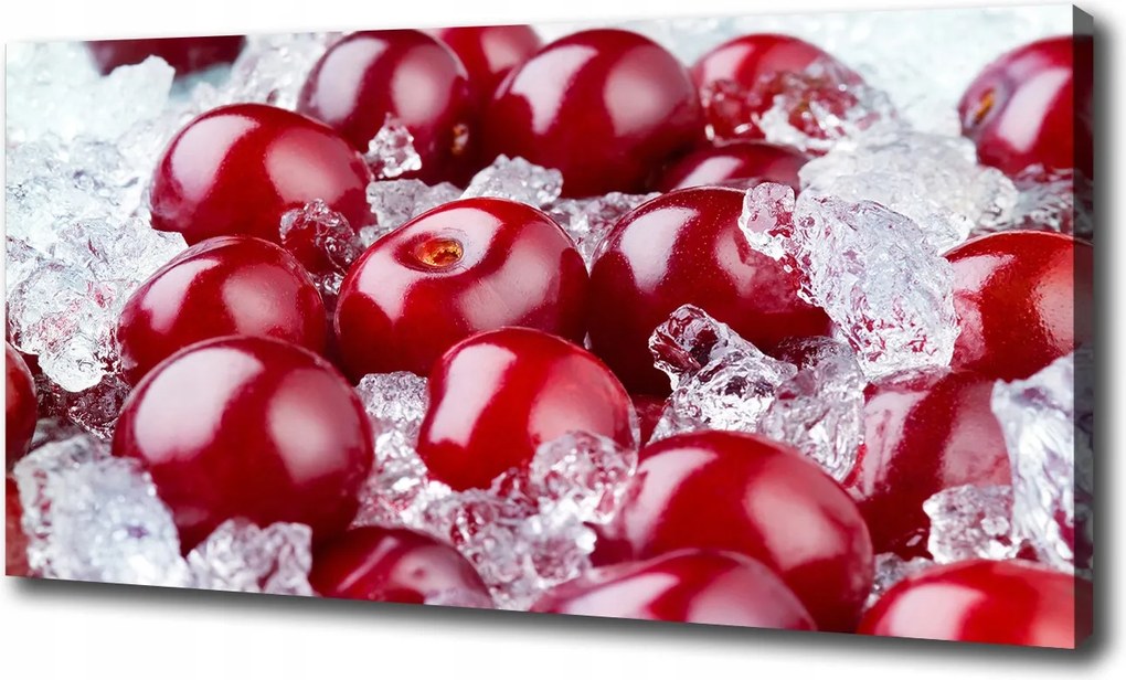 Vászonkép Fagyasztott cseresznye 100x70 cm