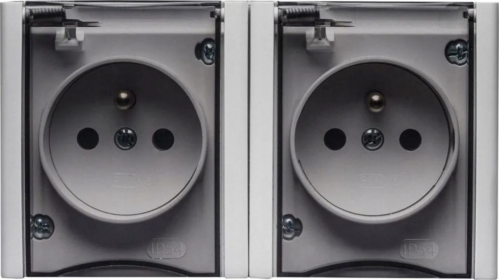 Elektromos fali aljzat Polmark fehér