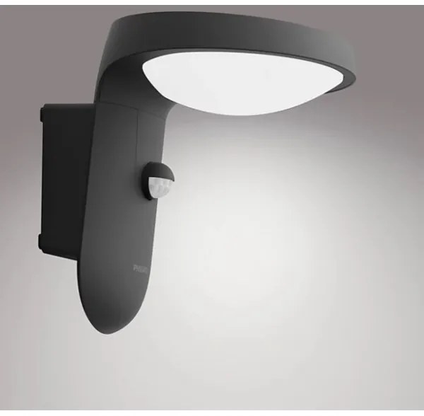 Philips - LED Napelemes érzékelős fali lámpa TYLA LED/1,2W/4V 4000K IP44