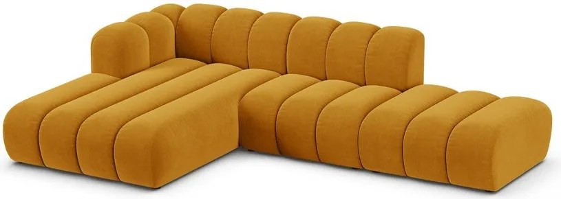 Sárga sarokkanapé (bal oldali) Lupine – Micadoni Home