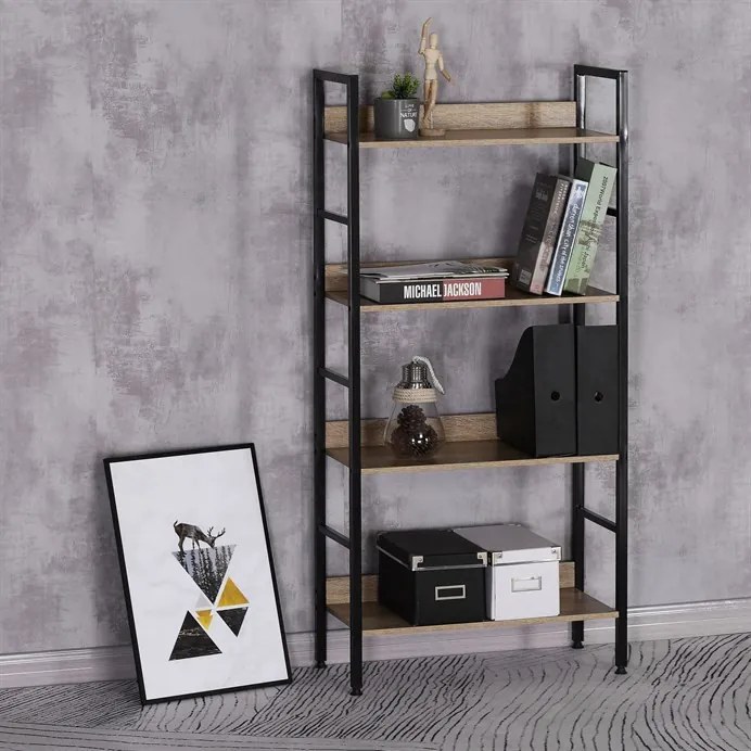 Polc, MDF, barna, GD-314 OAK