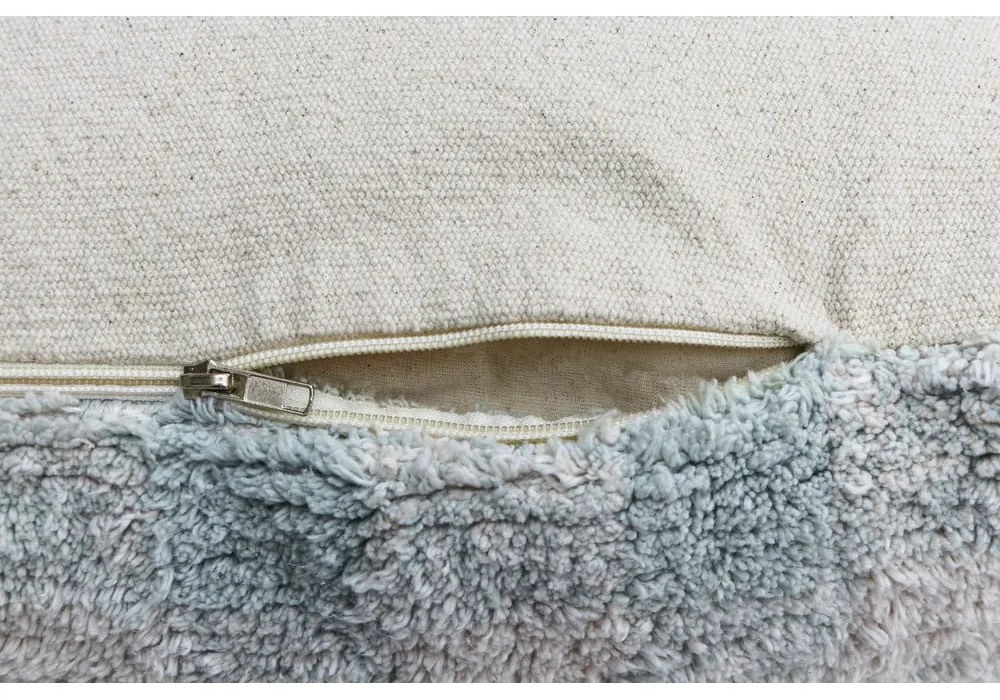 Világoskék gyerek puff Vichy Blue Sage – Lorena Canals