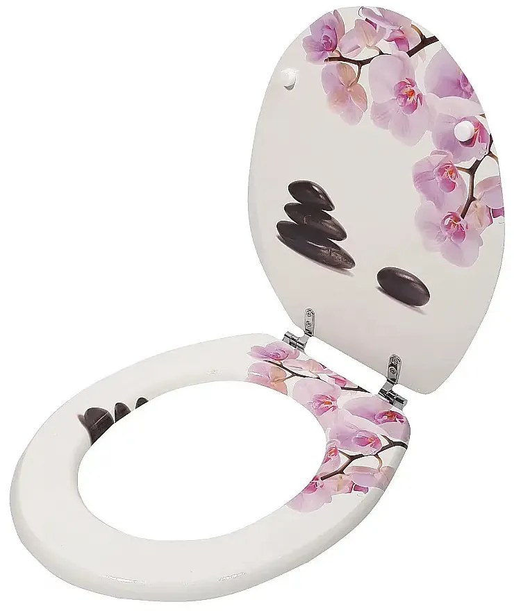 ZEN - Design mintás MDF WC ülőke
