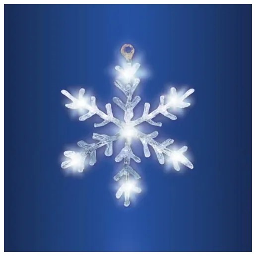 Dekoráció ablakba 8xLED/3xAA