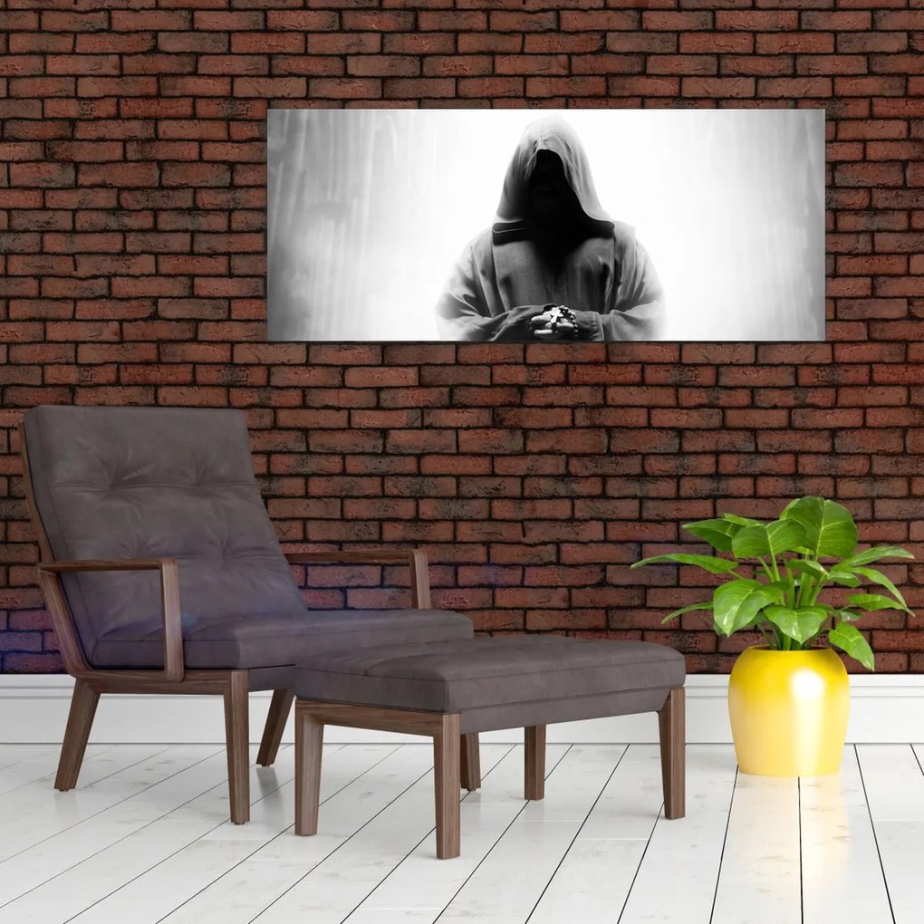 Kép - Egy szerzetes egy kolostorban (120x50 cm)