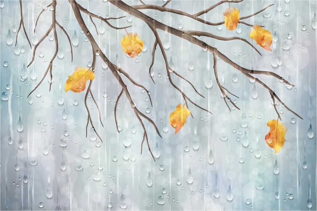 Kép - Esős ősz (90x60 cm)