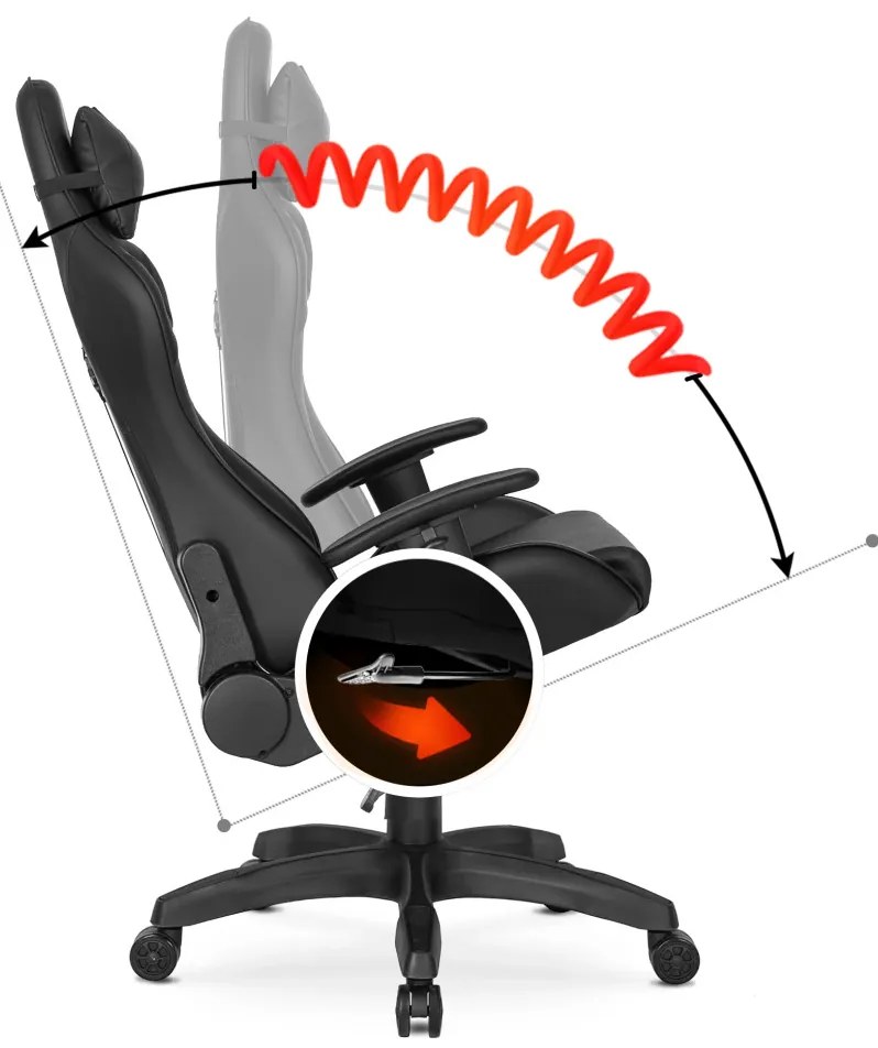 Irodai Forgószék Fekete Színben. ELIOT