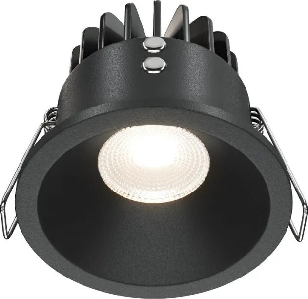 MAYTONI DL034-01-06W3K-B ZOOM Fürdőszobai Beépíthető Lámpa Fekete LED IP65