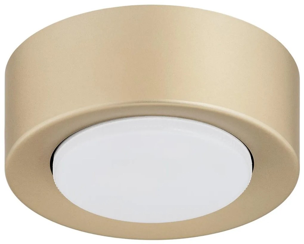 Argon 8903 - ELORA mennyezeti lámpa 1xGX53/7W/230V, átm. 11 cm, aranyszínű