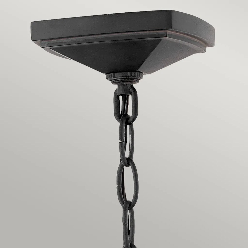 Quintiesse ALFORD PLACE QN-ALFORD-PLACE8-L-MB Függőlámpa 3x40W/E14 IP44