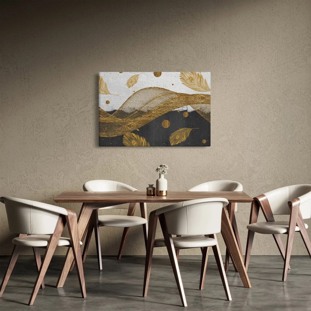 Kép - Arany toll (90x60 cm)